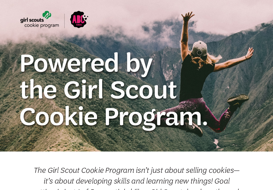 Girl Scout Cookie Goal Chart Printable